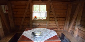 Wanderhütte auf dem Brotpfad