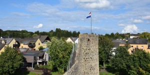 Die Stadtmauer kann man betreten