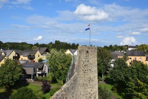 Die Stadtmauer kann man betreten