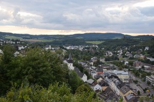 Blick auf Gerolstein