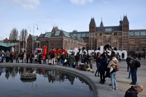 Platz hinter dem Rijksmuseum