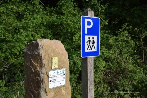Wanderparkplatz am Weser Skywalk