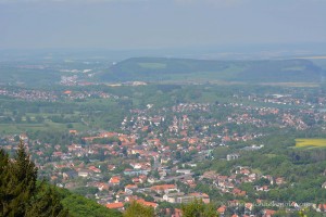 Blick auf das Harzer Vorland