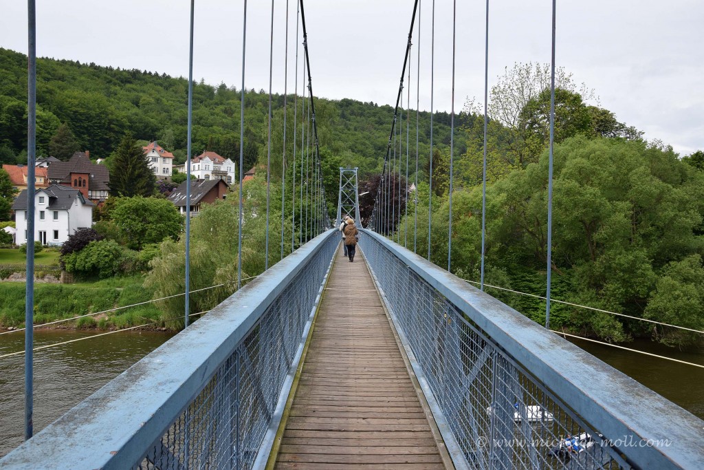 Fußgängerbrücke Die Weltenbummler