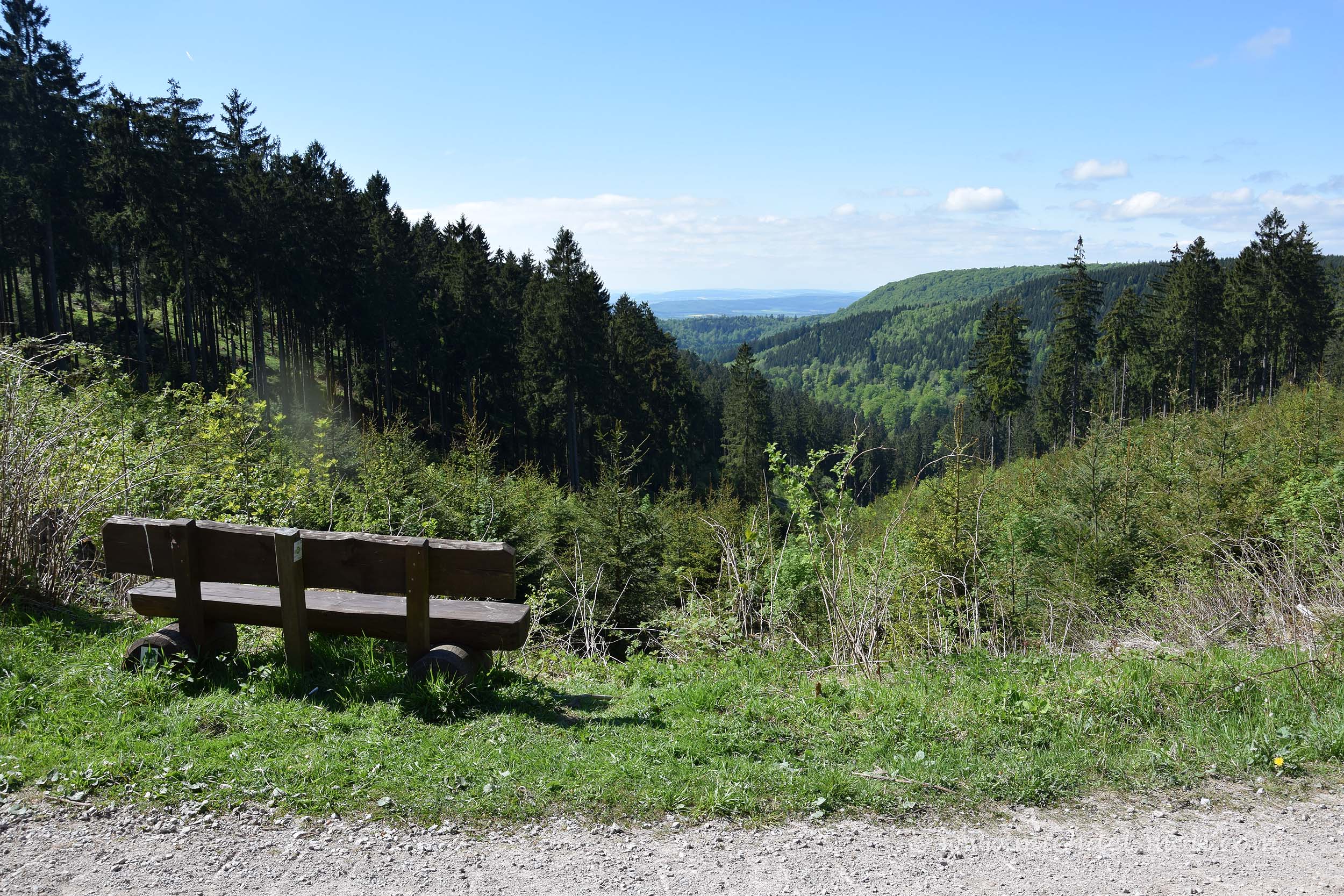 Ausblick in den Harz