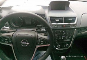 Armaturenbrett vom Opel Mokka