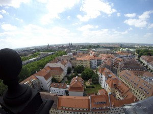 Über den Dächern von Dresden