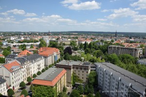 Ausblick von der Dreikönigskirche