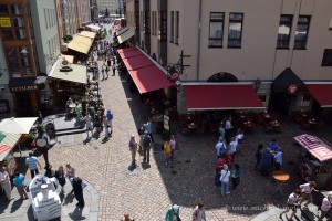 Brühlsche Gasse am Elbufer