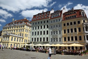 Häuser an der Frauenkirche