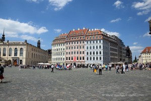 Häuser an der Frauenkirche