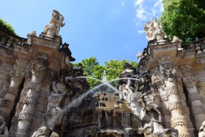 Wasserspiele im Zwinger