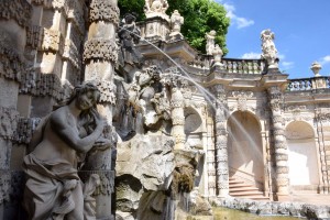 Wasserspiele im Zwinger