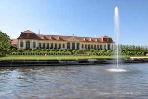 Fontäne im Barockgarten