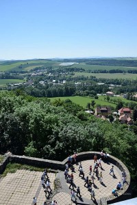 Aussicht von der Burg Stolpen
