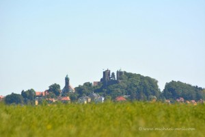 Burg Stolpen aus der Ferne