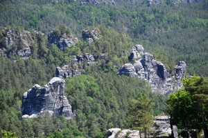 Felsen im Elbsandsteingebirge