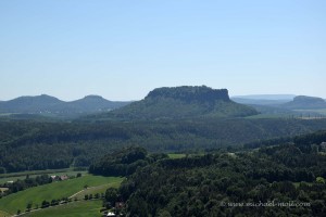 Blick zum Lilienstein