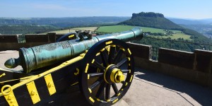 Kanone auf der Festung