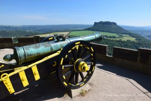 Kanone auf der Festung