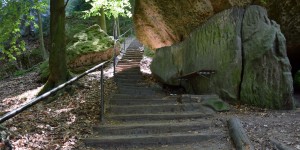 Treppen am Pfaffenstein