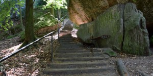 Treppen am Pfaffenstein