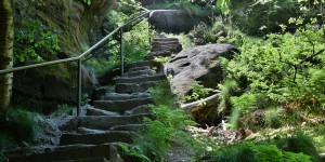 Treppen am Pfaffenstein