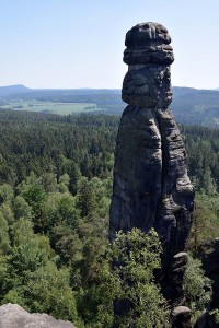 Barbarine im Elbsandsteingebirge