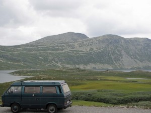 Parkplatz am Gaustatoppen