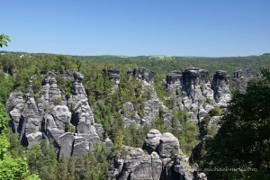 Felsen im Elbsandsteingebirge