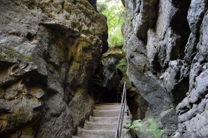 Treppen in den Schwedenlöchern