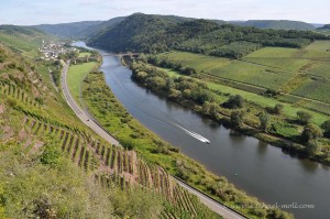 Mosel vom Calmont aus gesehen