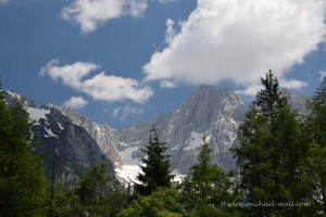 Berge im Triglav-Nationalpark