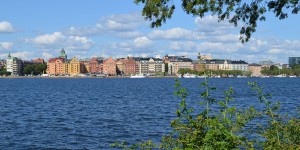 Ausblick auf Stockholm