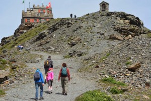 Aufstieg zur Dreisprachenspitze