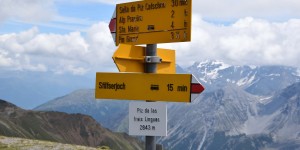 Wanderwege in den Alpen