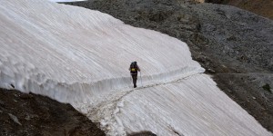 Wanderung auf Eis