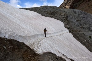 Wanderung auf Eis