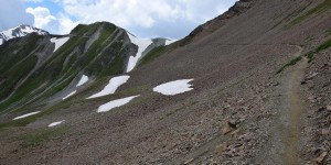 Gut erkennbarer Wanderweg