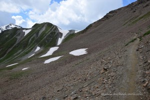 Gut erkennbarer Wanderweg