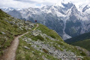 Wanderweg am Stilfser Joch