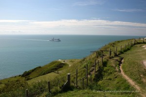 Wanderweg an den Weißen Klippen