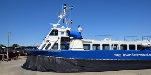 Hovercraft zur Isle of Wight