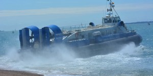 Hovercraft zur Isle of Wight