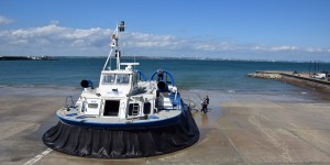 Hovercraft an Land