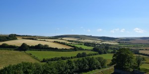 Landschaft auf der Isle of Wight