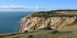 Küstenlandschaft der Isle of Wight