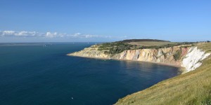 Küstenlandschaft der Isle of Wight