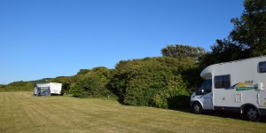 Stellplatz auf der Isle of Wight