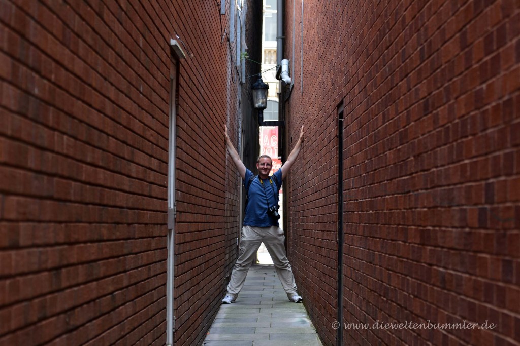 Michael Moll in der Parliament Street